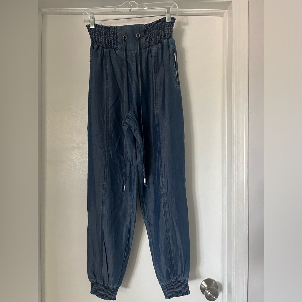Bebe denim jogger